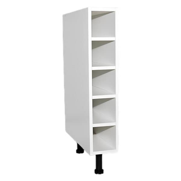 Moderni valkoinen lokerikkokaappi, säilytystila, Ala lokerikkokaappi.