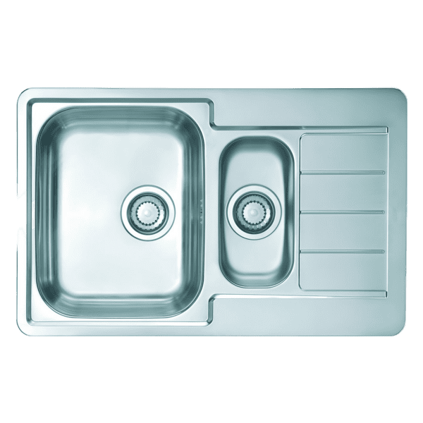 Line 70+ 1,5-altainen keittiöallas Keittiöallas Line 70+ 1,5-altainen, ruostumaton teräs, moderni ja kestävä.