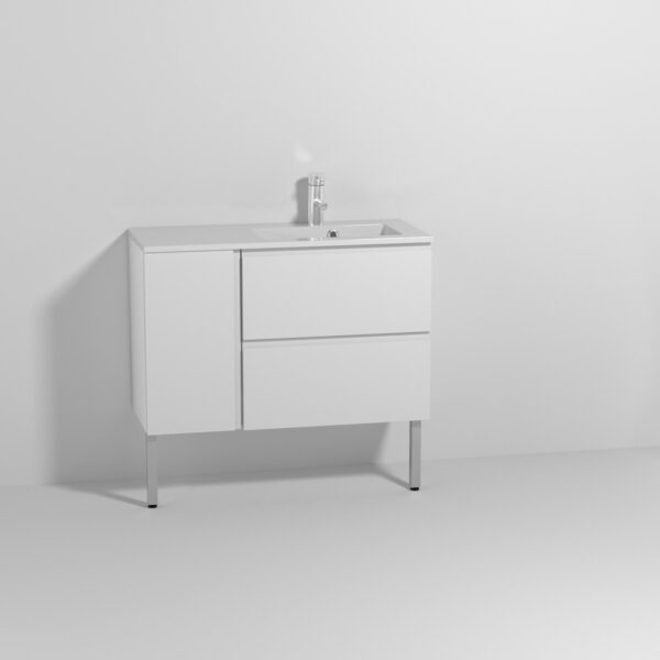 Minimeri_900O_vetimetön Minimeri 900 oikea allaskaappi + allas