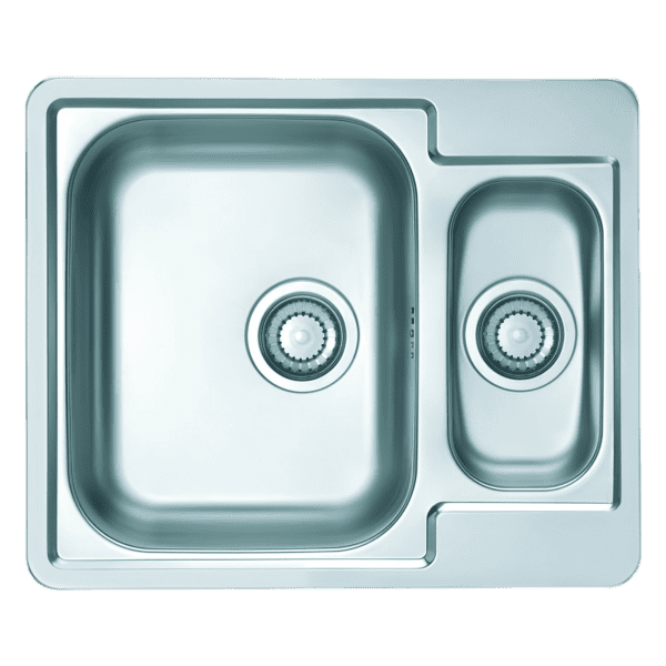 Keittiöallas, 50+ 1,5-altainen, ruostumaton teräs, moderni design.