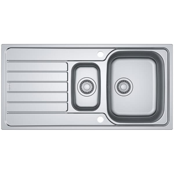 Franke EUROFORM EFX 651 allas Euroform EFX 651 allas - ruostumaton teräs, kaksinkertainen allas ja integroitu tasonurkkaus.