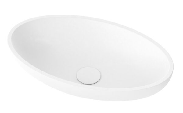 Uoma matta valumarmoriallas Valumarmoriallas, moderni ja minimalistinen, valkoinen.