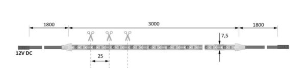 LED-valonauhasetti Versa 160