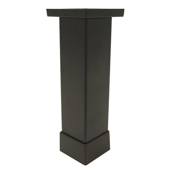 Alumiinijalka 40x40 Musta