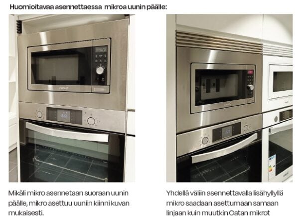 Cata-mikro-huomio CATA MIKRO 700W 20L GRILL. RST