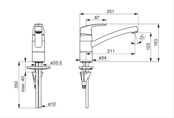 images Oras Safira 1030FS keittiöhana