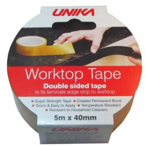 WorkTop kiinnitysteippi 40 mm 5 m rullassa