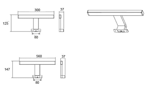 LED Iiris 300 varsivalaisin