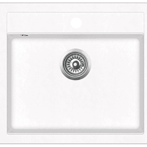 Teno 565x510 valkoinen komposiittiallas