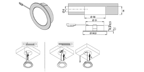 LED-lamppu Emotion 4W
