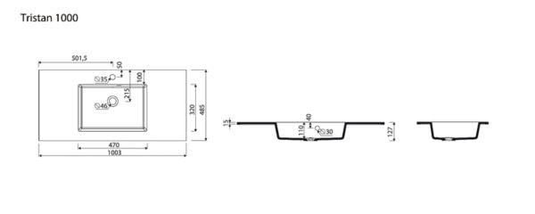 TRISTAN 100 TEN2 allaskaapisto