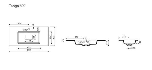 TANGO 80 TEN2 allaskaapisto