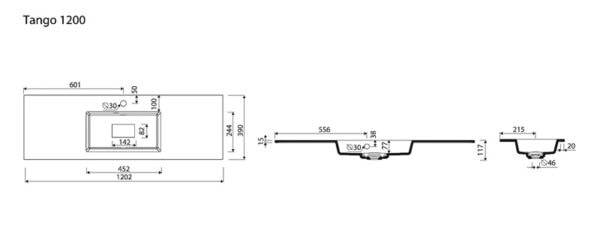 Tango 1200 valumarmoriallas