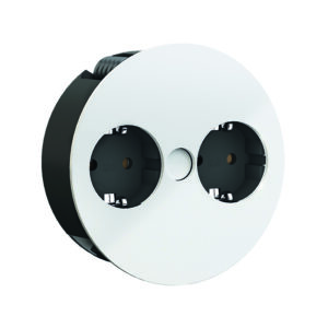 Pistorasia Twist matta valkoinen