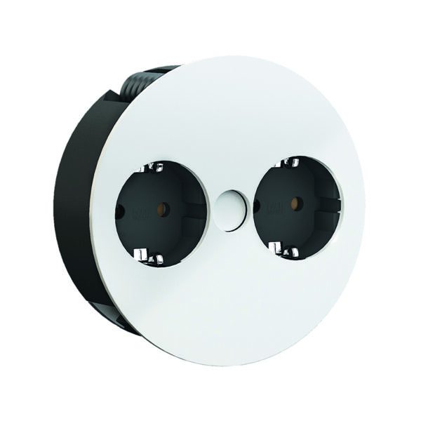 Pistorasia Twist matta valkoinen