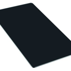 Lasinen leikkuulauta, musta