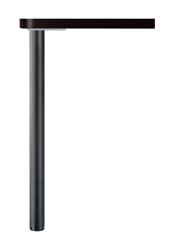 Pöydänjalka kromi 710 mm 4 kpl sarja