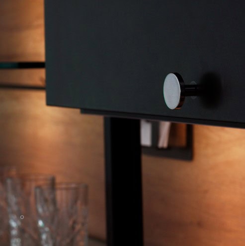 Caro nuppi 38mm kromattu