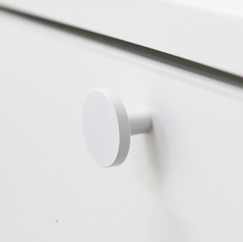 Caro nuppi 38mm valkoinen