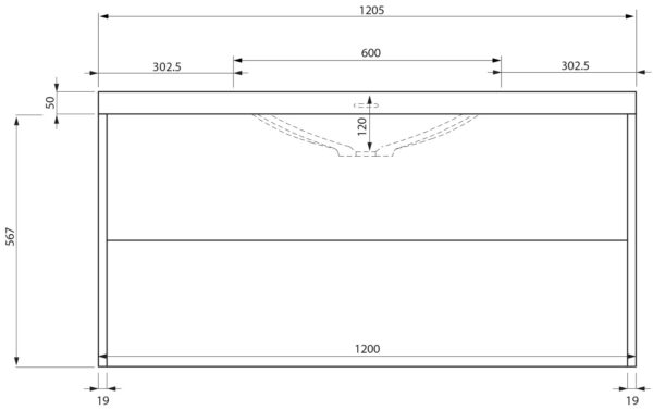 Aalto Plus color musta 1200 kylpyhuoneryhmä