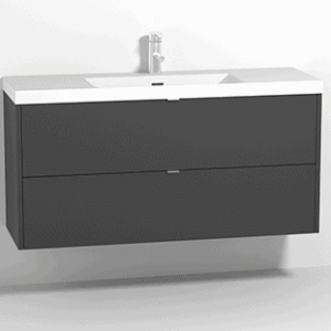 Aalto Plus color musta 1200 kylpyhuoneryhmä