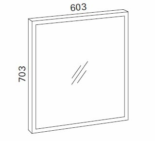 images EVO 60x70 valopeili
