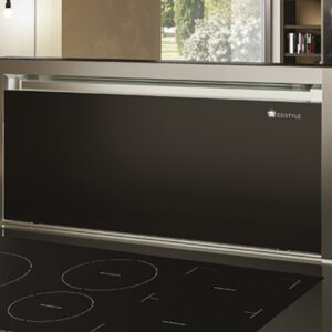 Esistyle Eclipse 1200 liesituuletin, Musta lasi/RST