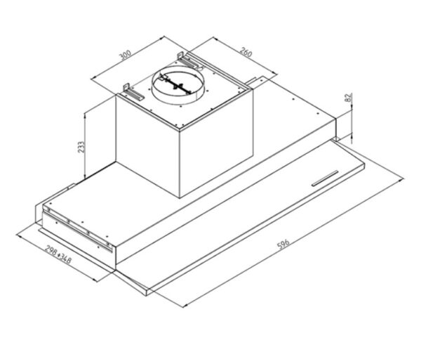 images Esistyle Exacta 563 liesituuletin, RST