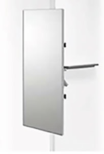 Ulosvedettävä peili 1100x430