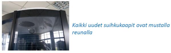 images Hierova suihkukaappi Harma S28DK0P1, 90x90x215cm