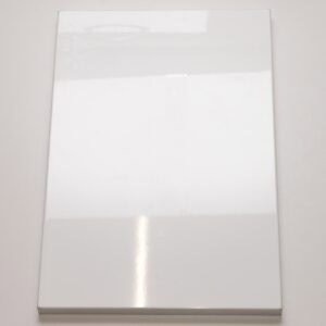 Iiris R3 Kiiltävä Valkoinen kalusteovi