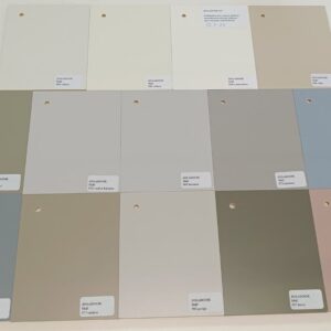 Mallipalat, maalatut sävyt