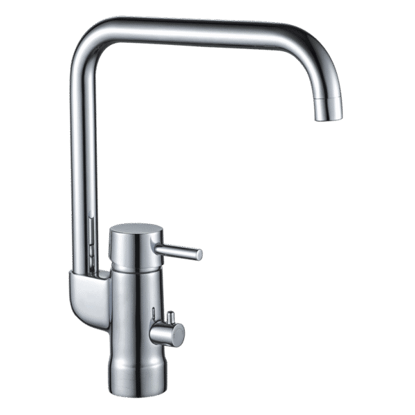 Flux Recta keittiöhana, kromi