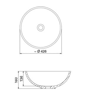 Lähde matta valumarmoriallas