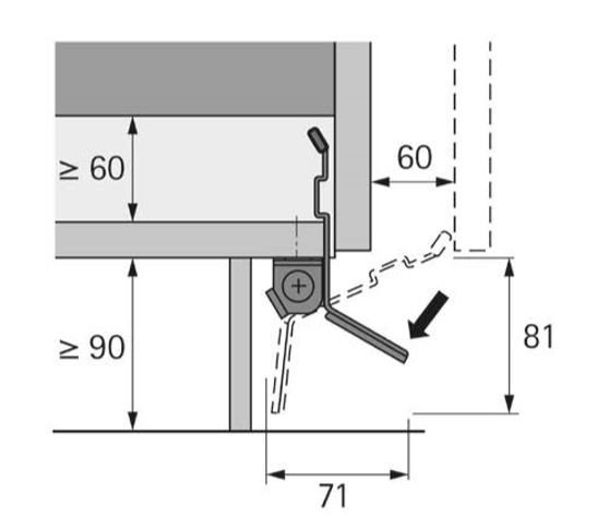 Jätevaunun avauspoljin RM