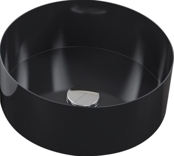 Loop malja-allas, musta