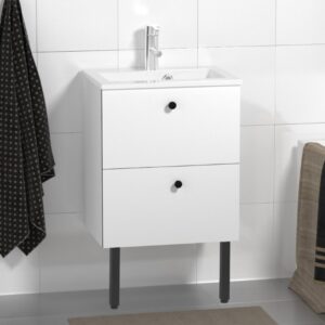 Luja 500 kompakti kylpyhuonekaluste minimeri nuppi