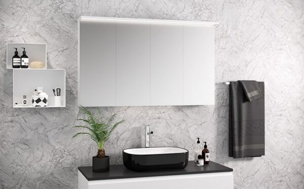 Luvia 120 LED peilikaappi valolipalla