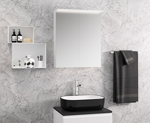 images Luvia 60 LED peilikaappi valolipalla