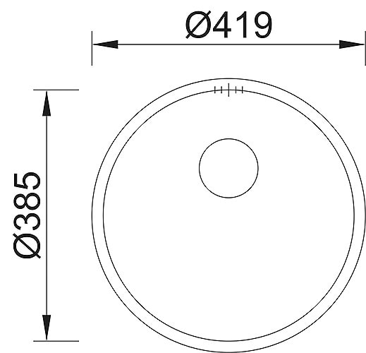 Mithus pyöreä allas