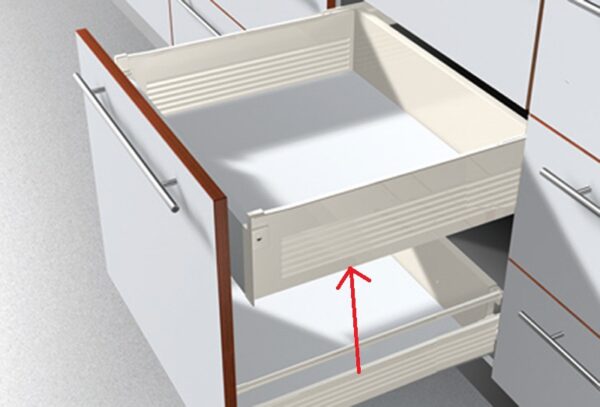 Blum Metabox-sisälaatikko korkea