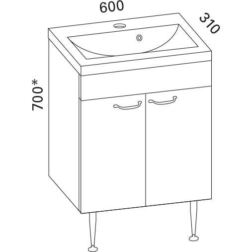 images Miniclever 600 kylpyhuoneryhmä valkoinen sileä