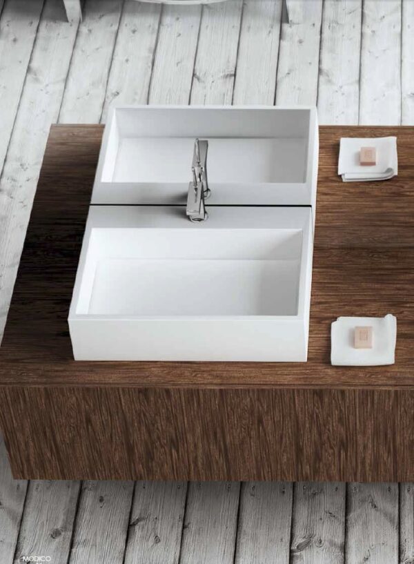 Modico 600 allas, tason pintaan asennettava