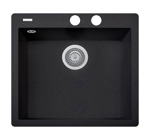 ONE56 Huullettu komposiittiallas, musta