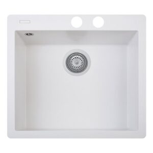 ONE56 Huullettu komposiittiallas, valkoinen