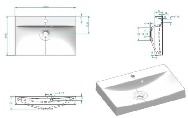 Ocean 600 valumarmoriallas