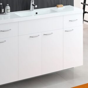 Miniclever 1200 kylpyhuoneryhmä valkoinen sileä