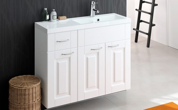 images Miniclever 900 oikea kylpyhuoneryhmä valkoinen kehysovi