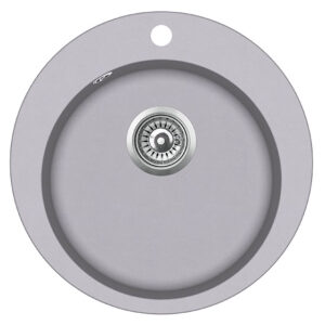 Teno pyöreä 505 harmaa komposiittiallas