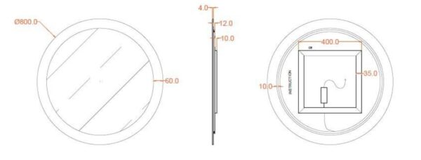 Valopeili Polaris 800mm